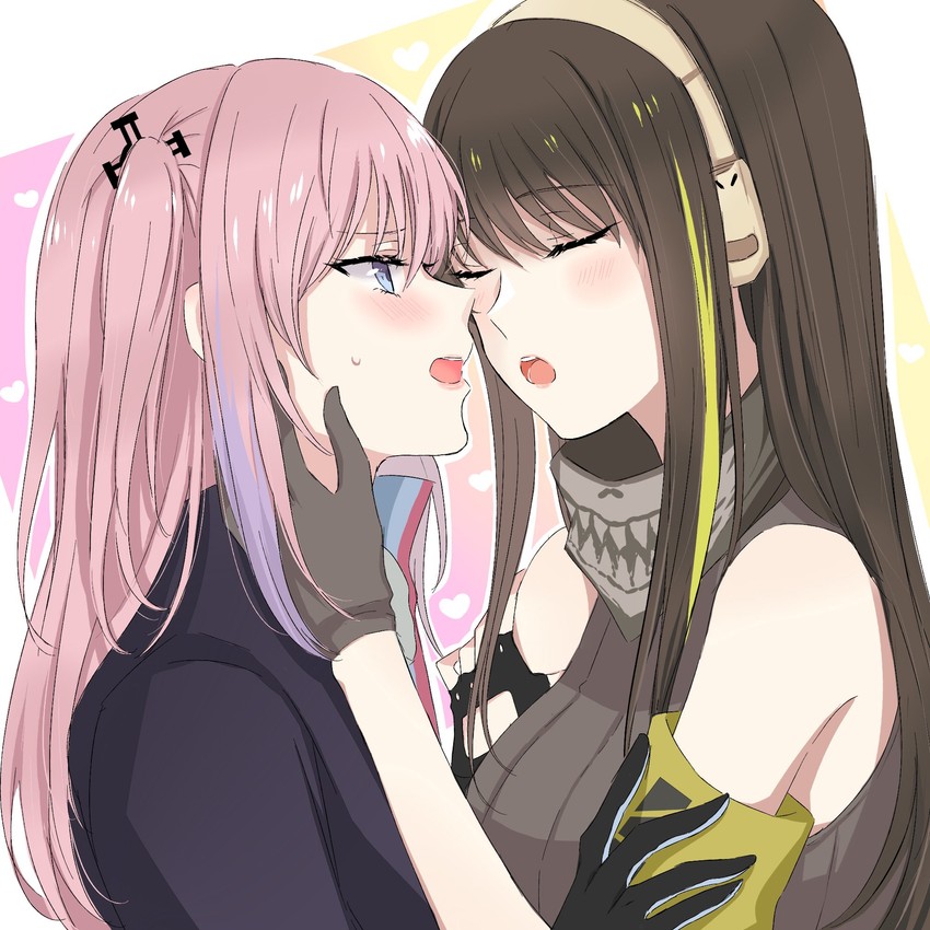 m4a1 and st ar-15 (girls' frontline) drawn by sui_(camellia)