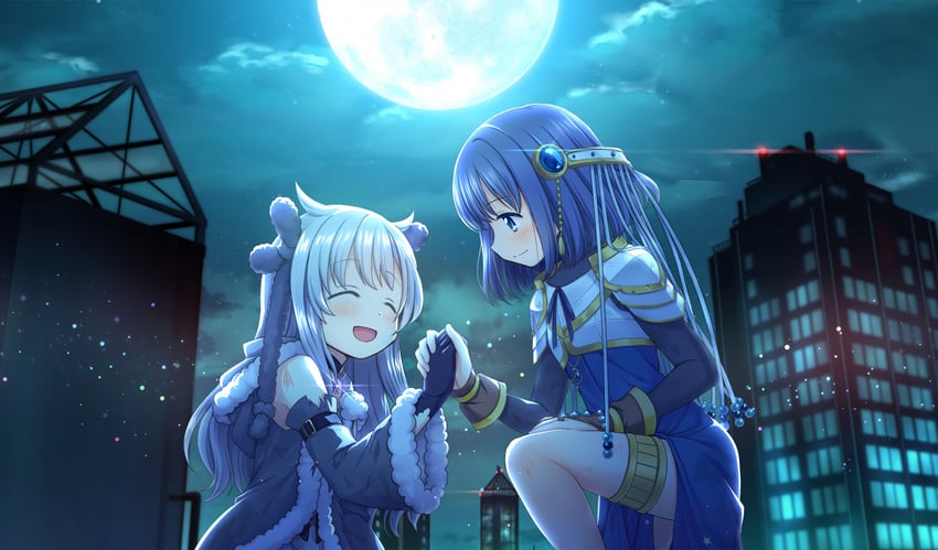 nanami yachiyo and azusa mifuyu (mahou shoujo madoka magica and 2 more)