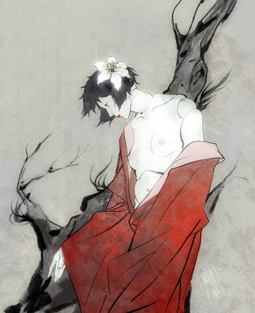 ghost in the shell and 1 more drawn by aizheajsee