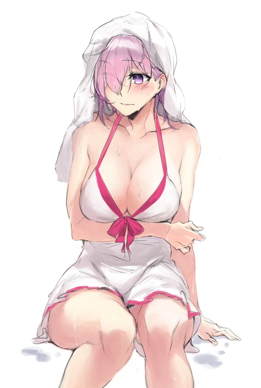 mash kyrielight (fate and 1 more) drawn by knatb