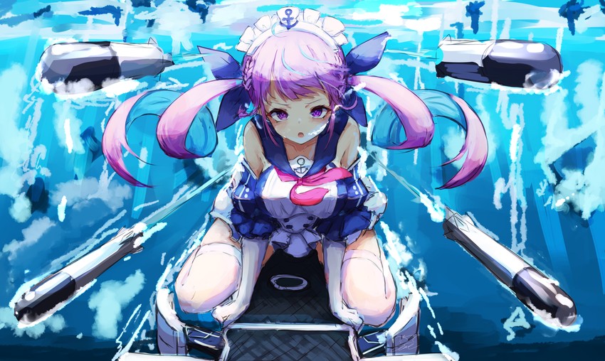 minato aqua (hololive and 1 more) drawn by inre_kemomimi