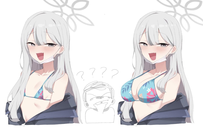 sensei, doodle sensei, and konoka (blue archive) drawn by gurenola