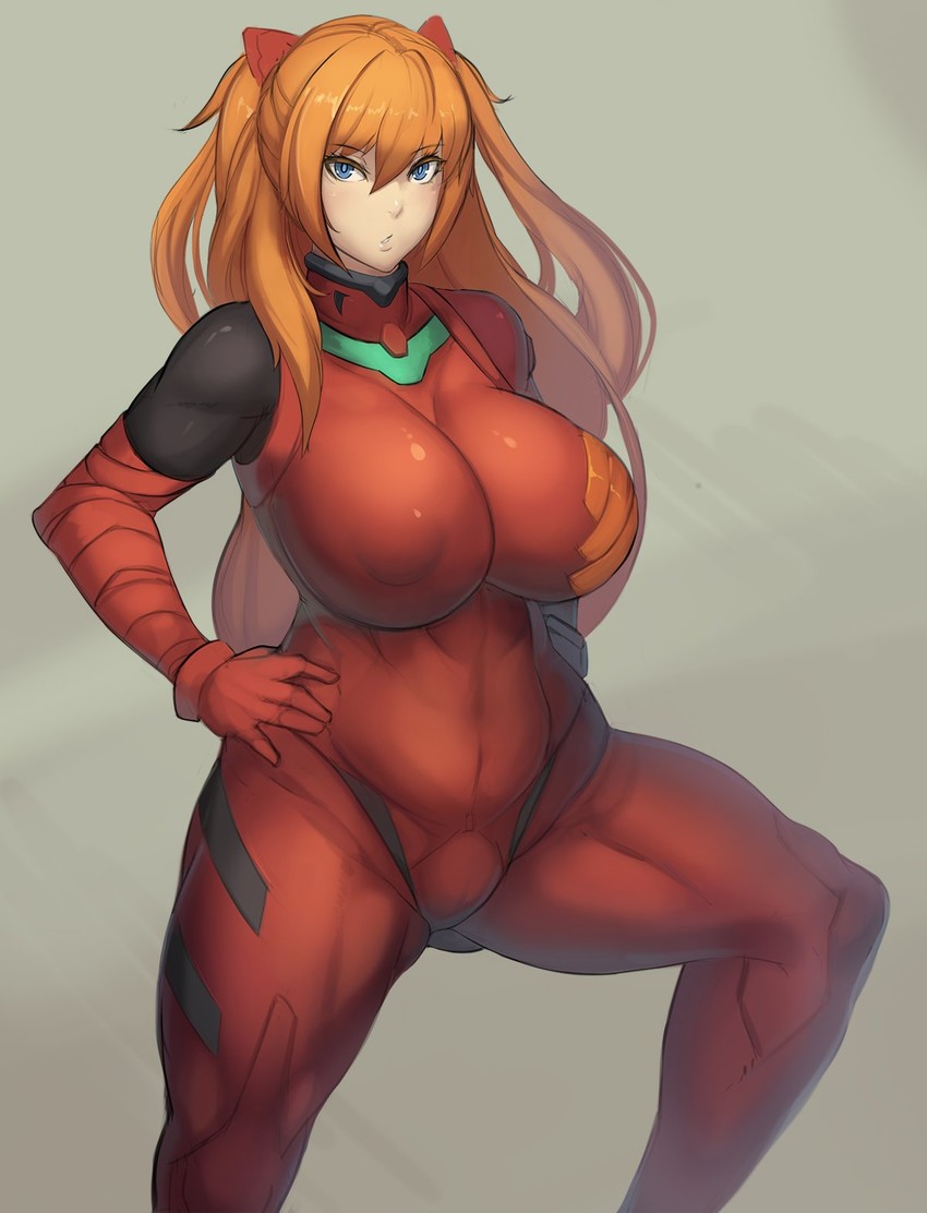 souryuu asuka langley (neon genesis evangelion and 1 more) drawn by metal_owl_(aden12)