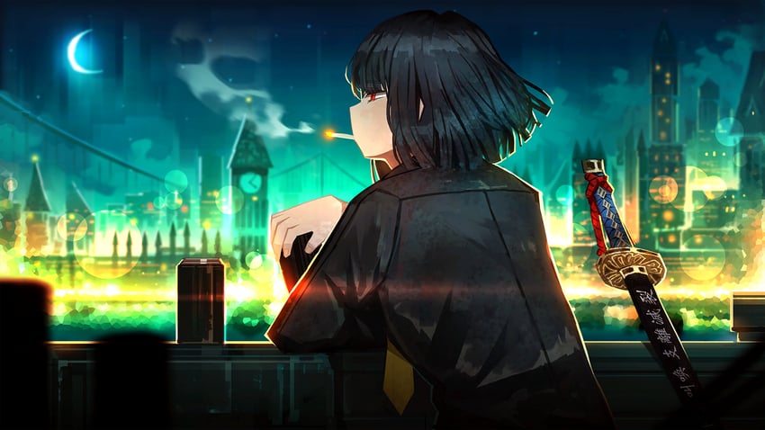 ryoshu (project moon and 1 more) drawn by nai_ga