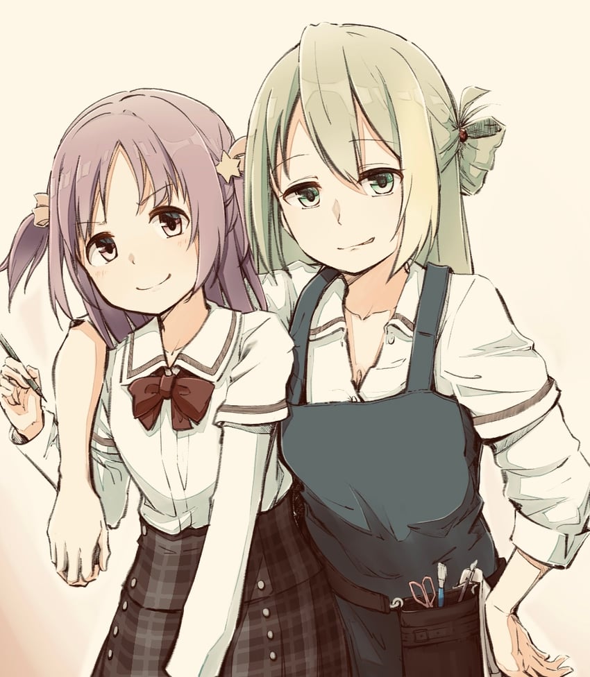 alina gray and misono karin (mahou shoujo madoka magica and 1 more) drawn by sansho_ss