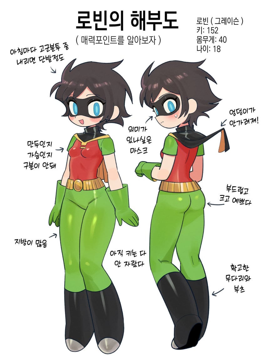 robin (dc comics and 1 more) drawn by batrobin_k