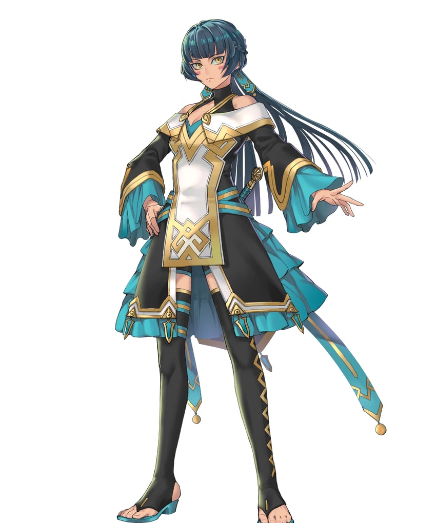 athena (fire emblem and 2 more) drawn by kuroba.k