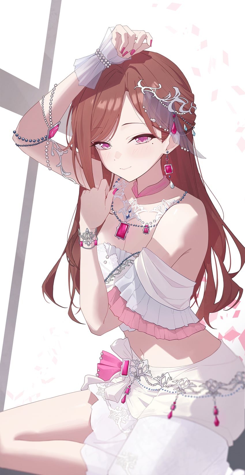 higuchi madoka (idolmaster and 1 more) drawn by sukaliya