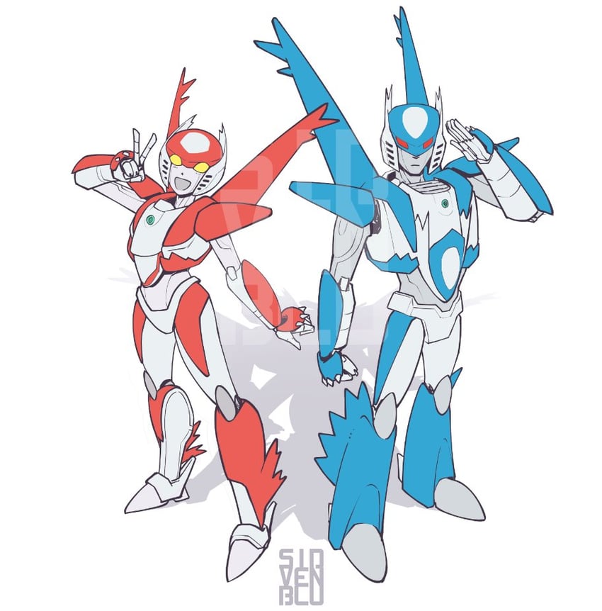 latias and latios (pokemon and 1 more) drawn by sidvenblu