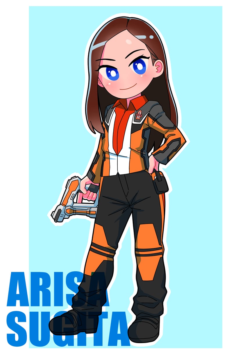 sugita arisa (ultra series and 2 more) drawn by tsubasa_(godbardtsubasa)
