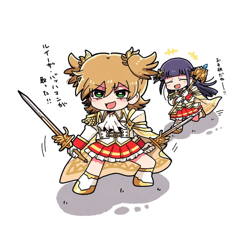 daiba nana and tsuyuzaki mahiru (shoujo kageki revue starlight and 1 more) drawn by sikyo69