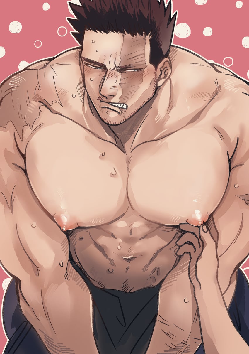 endeavor (boku no hero academia) drawn by gold_5610