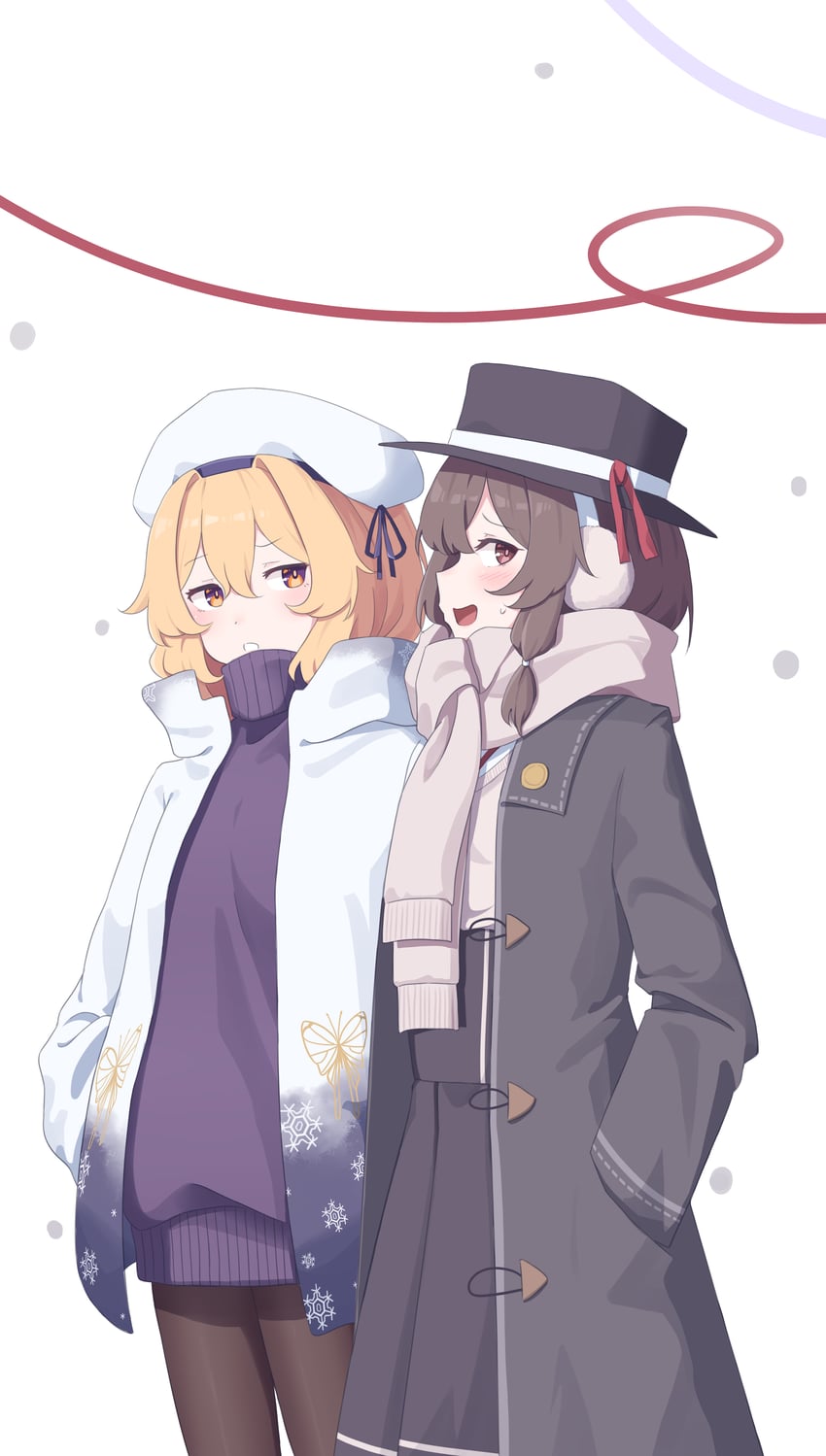 usami renko and maribel hearn (touhou) drawn by t-hou