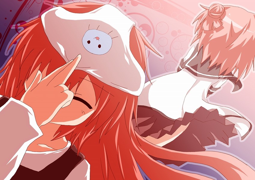 akaza akari and akaza akane (yuruyuri) drawn by kagerou_(kers)