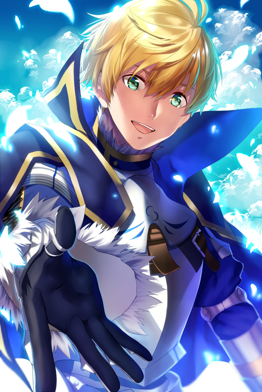 arthur pendragon (fate and 1 more) drawn by arrow_(tamawo222)
