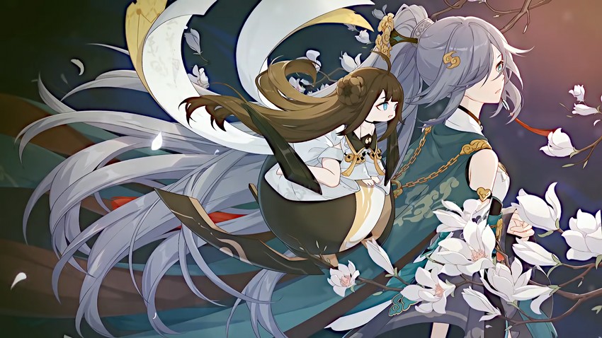 fu hua and book of fuxi (honkai and 1 more)