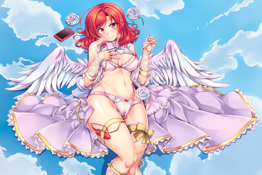 nishikino maki (love live! and 1 more) drawn by windart