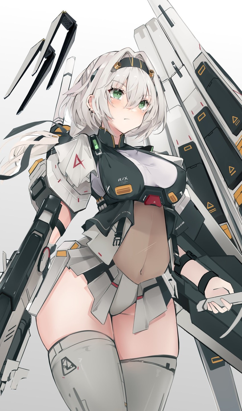nu gundam (gundam and 1 more) drawn by dleung