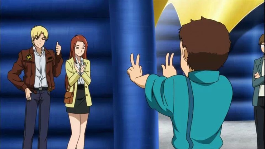 christina mackenzie, bernard wiseman, and alfred izuruha (gundam and 1 more)