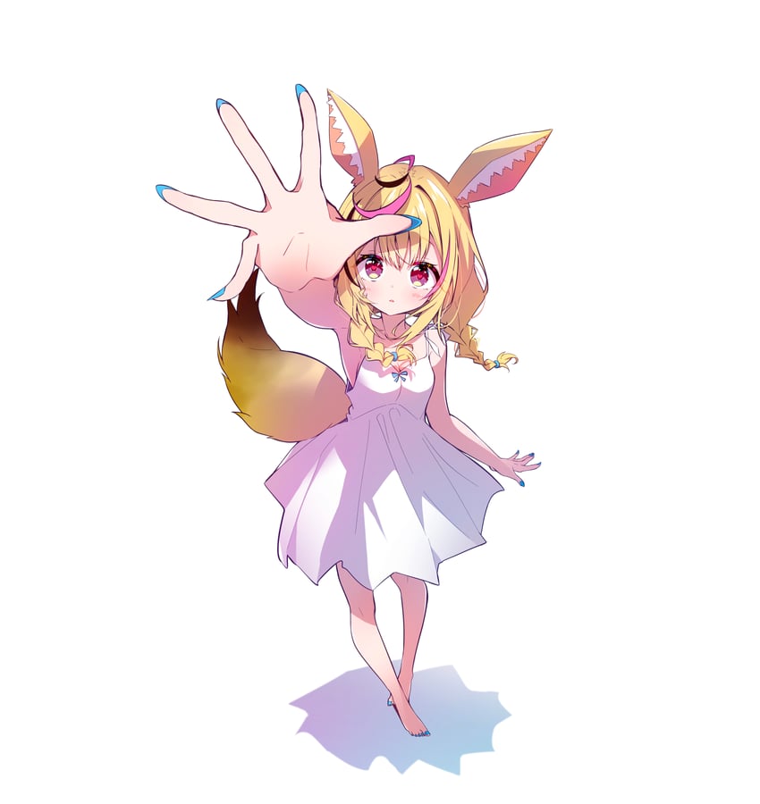 omaru polka (hololive and 1 more) drawn by ichijo_rei