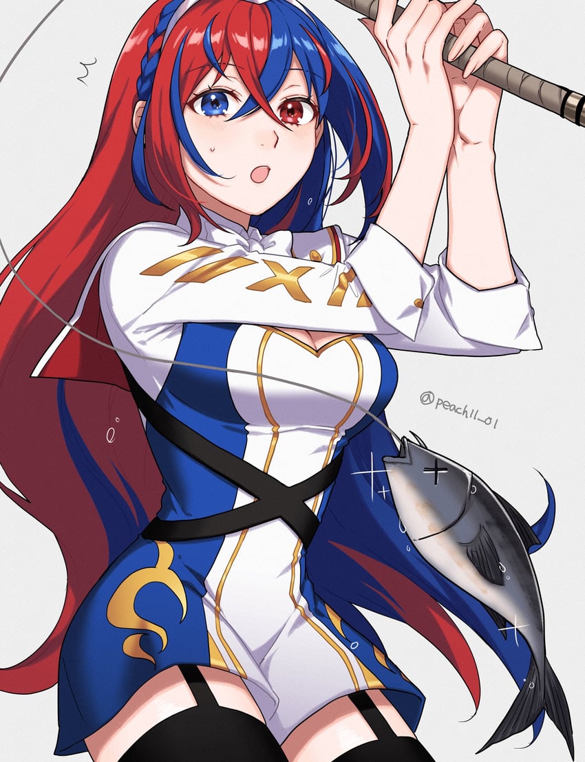 female alear (fire emblem and 1 more) drawn by shamu_(peach11_01)