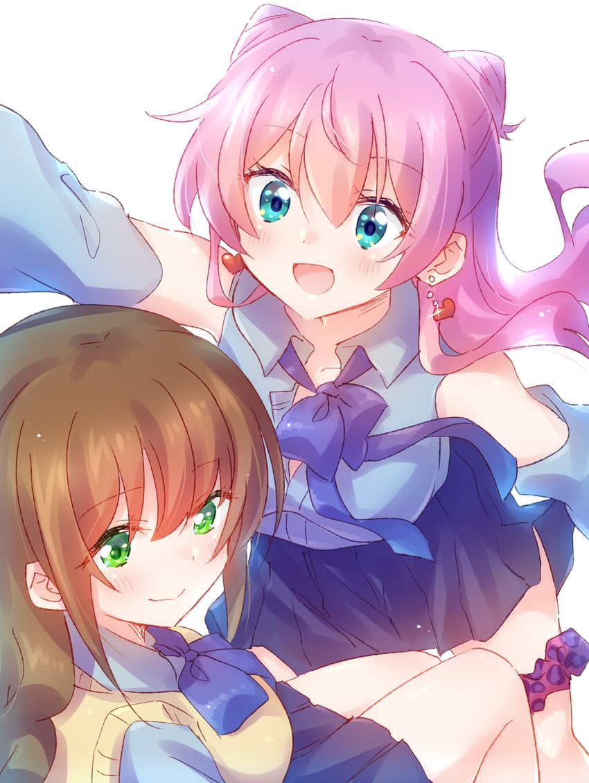 watanabe akari and sakurazaka shiori (fuufu ijou koibito miman.) drawn by nyaa_(nnekoron)