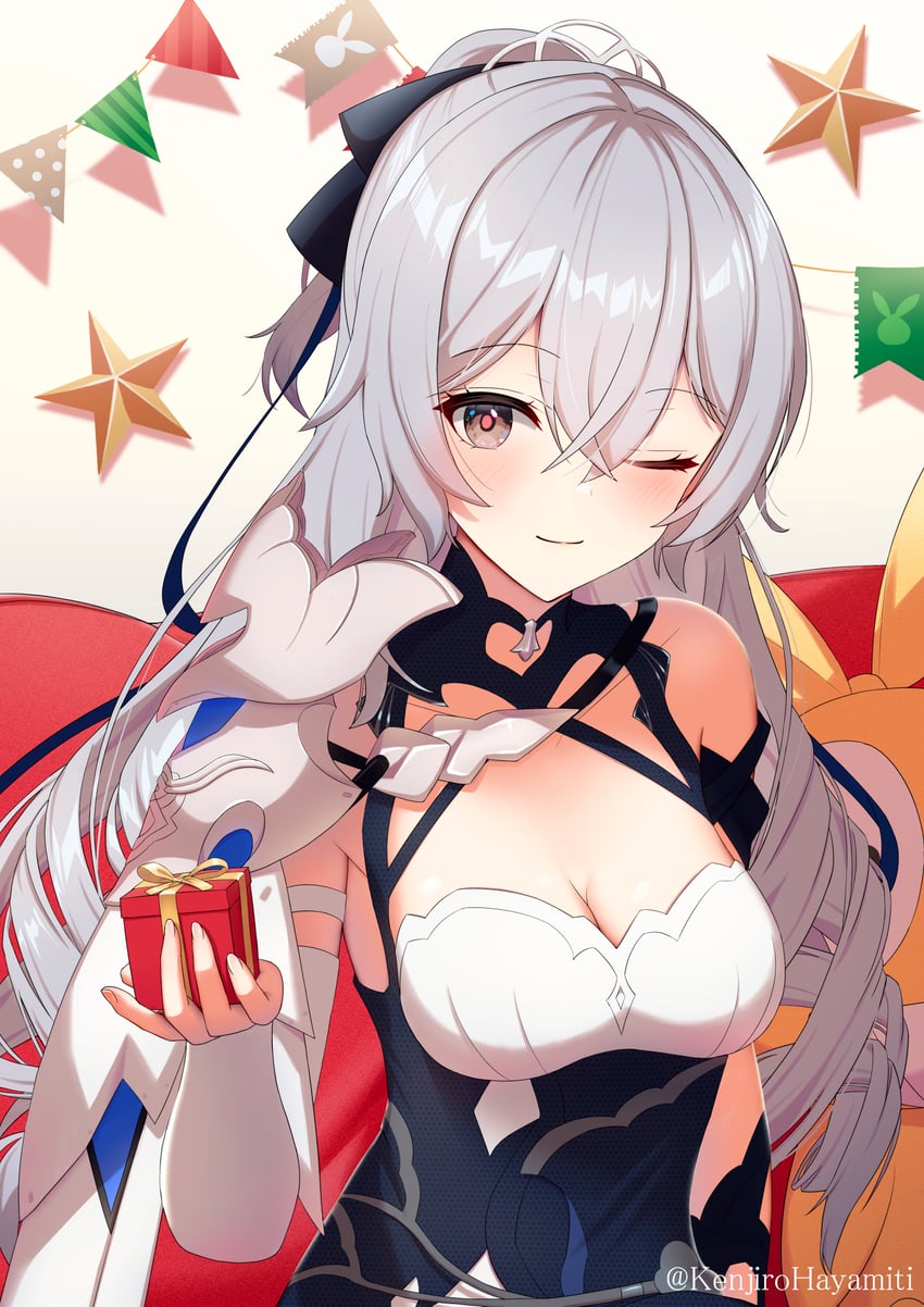 bronya zaychik and homu (honkai and 1 more) drawn by kenjirohayamiti