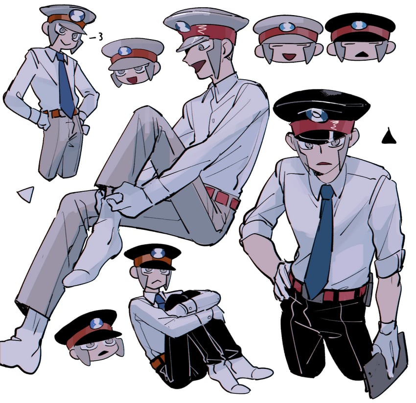 ingo and emmet (pokemon and 1 more) drawn by akamtvahosi