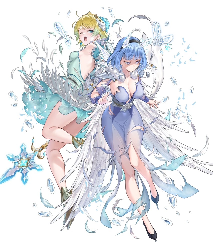 fjorm and nifl (fire emblem and 1 more) drawn by kousei_horiguchi