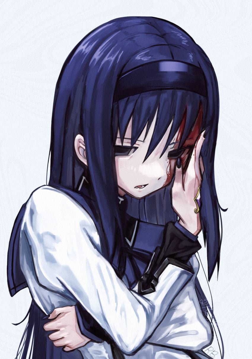 akemi homura (mahou shoujo madoka magica) drawn by r_(reijibnuy2)