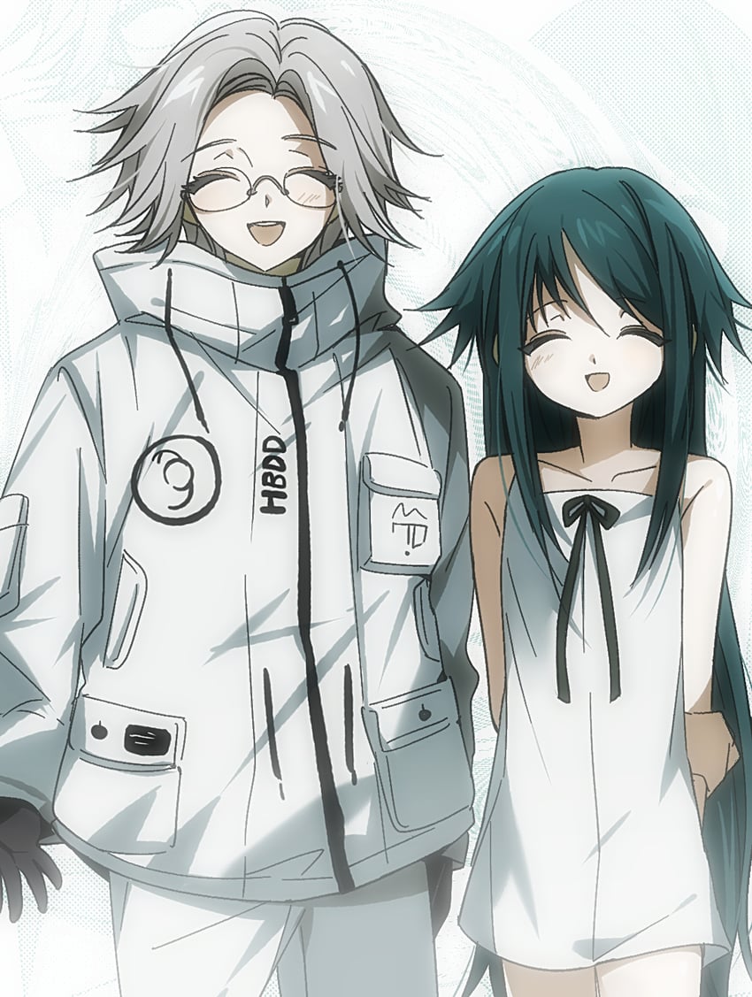 saya and aotsuki eito (the hundred line -last defense academy- and 1 more) drawn by yituo_tusi