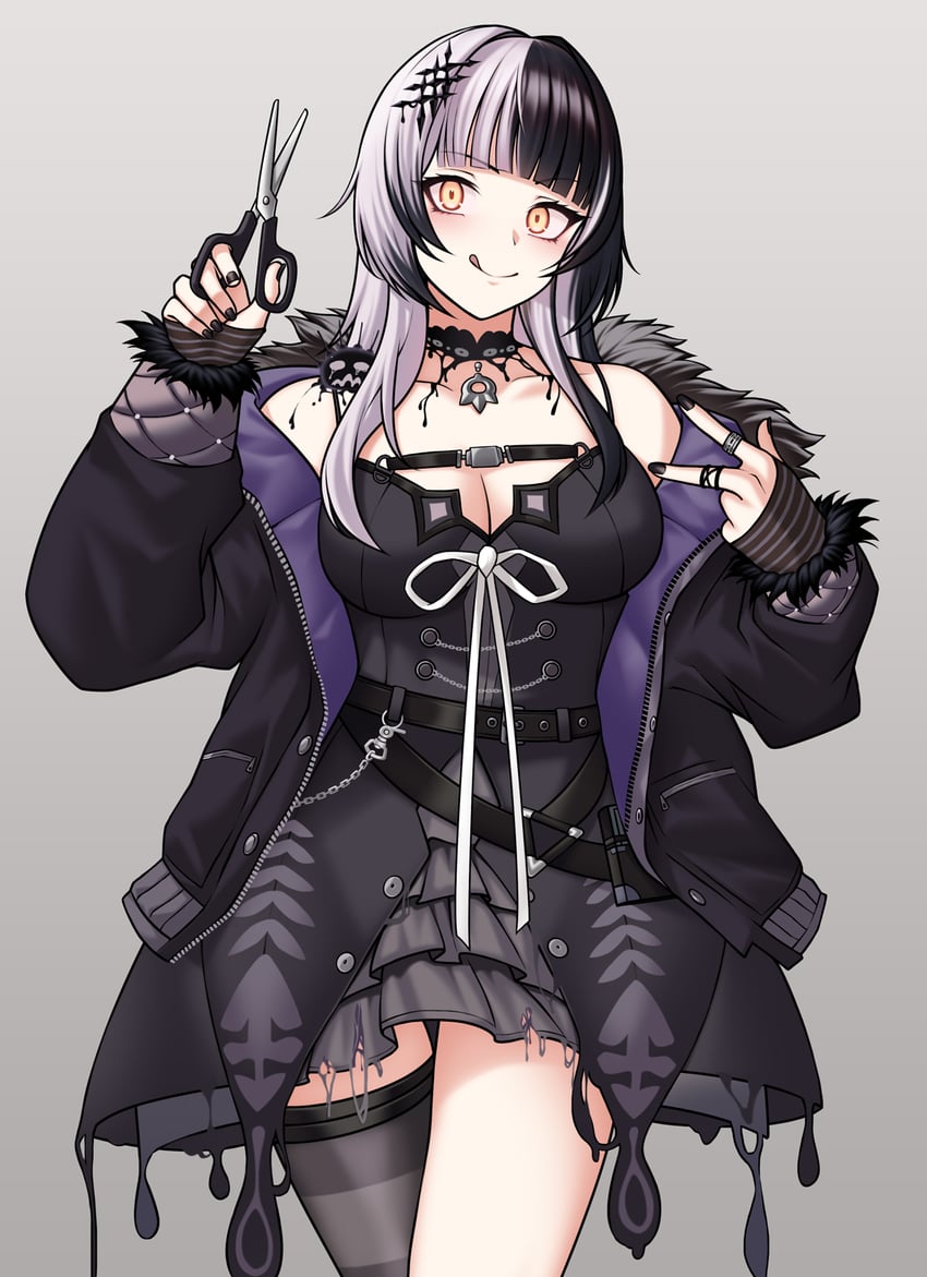 shiori novella (hololive and 1 more) drawn by bbk_(13zk)