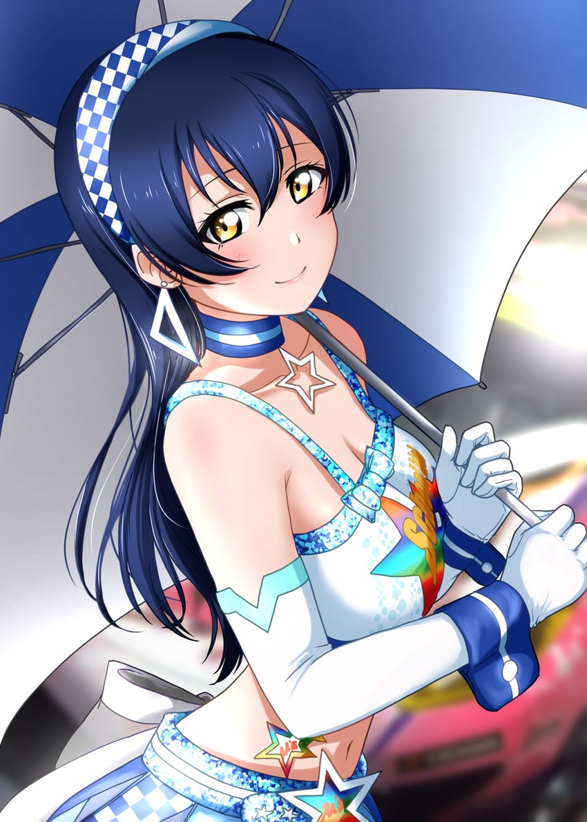 sonoda umi (love live! and 3 more) drawn by noochan_chonoda