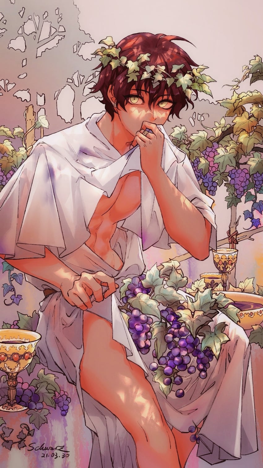 spain (axis powers hetalia) drawn by corvusnemo