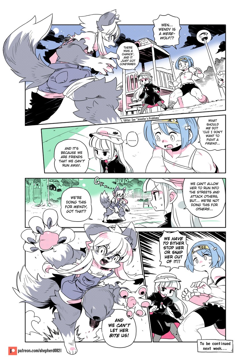 wendy, carmilla, and aella (modern mogal) drawn by shepherd0821