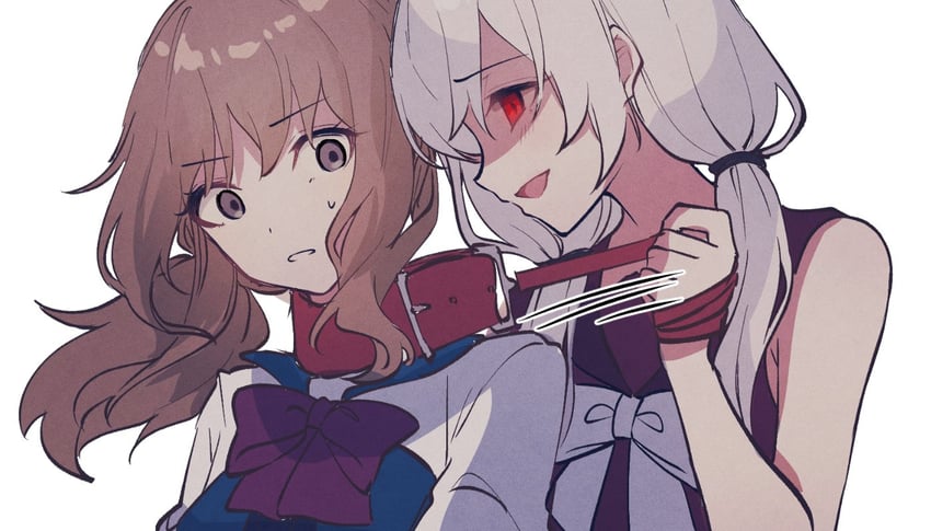 iijima renka and shiozaki suzume (assault lily) drawn by renea0222