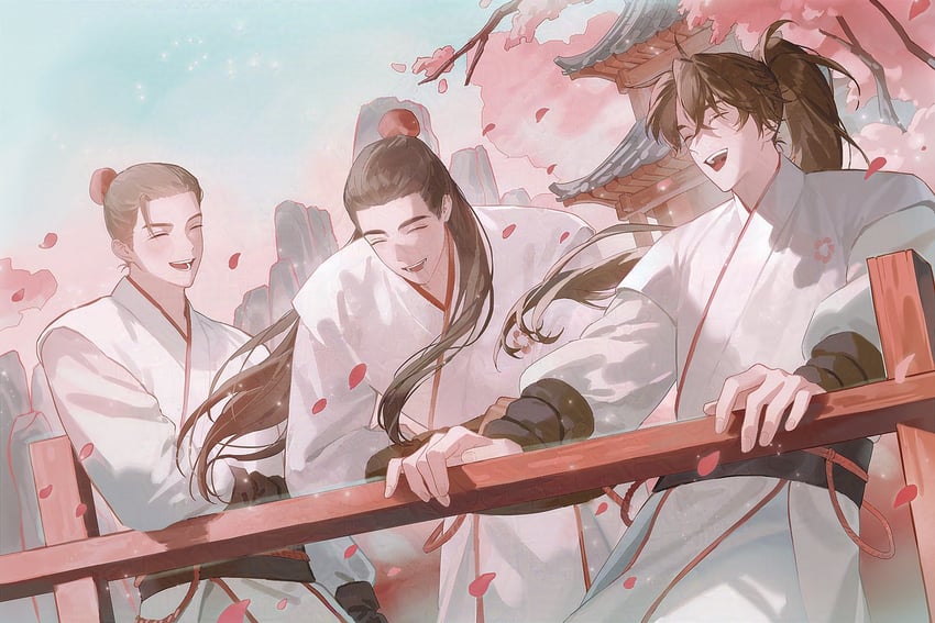 cheongmyeong and cheongmun (return of the mount hua sect) drawn by yongsil