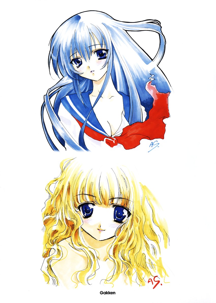 lilith and azuma hazuki (yami to boushi to hon no tabibito) drawn by nishida_asako