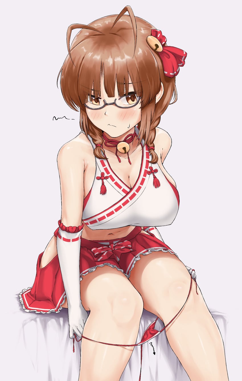 akizuki ritsuko (idolmaster and 2 more) drawn by nii_niip