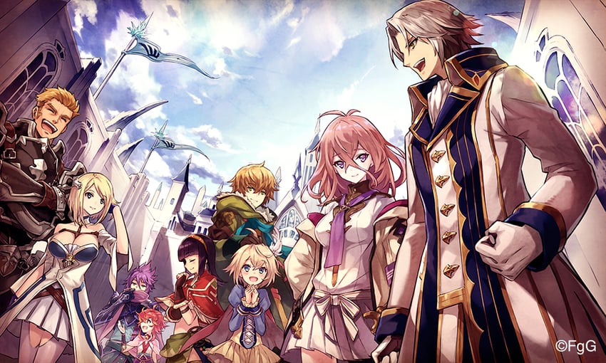 kanon, zain, othima, yauras, seida, and 4 more (ta ga tame no alchemist)