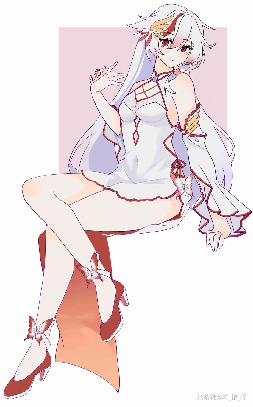 fu hua (honkai and 1 more) drawn by pc_ning