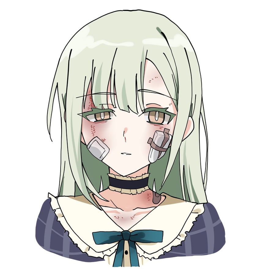wakaba mutsumi (bang dream! and 1 more) drawn by bucishiro
