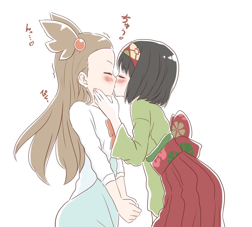 erika and jasmine (pokemon and 2 more) drawn by kurosawa_karura