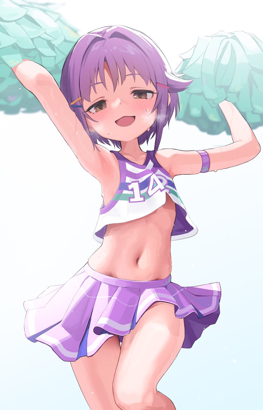 koshimizu sachiko (idolmaster and 1 more) drawn by chocpocalypse