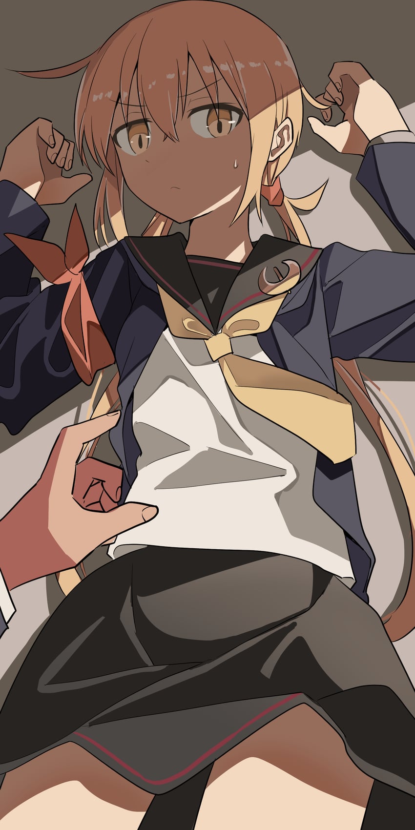 satsuki and satsuki kai ni (kantai collection) drawn by haida_katsuretsu