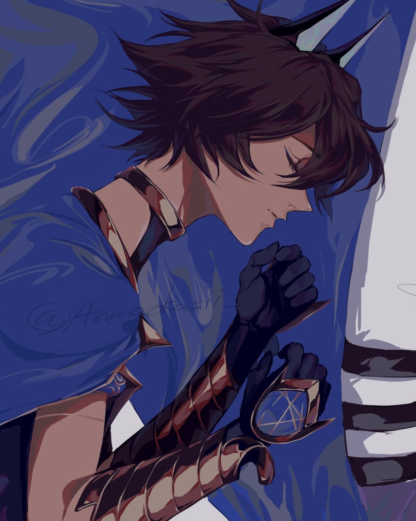 arjuna and arjuna alter (fate and 1 more) drawn by ruki_atamaokasii