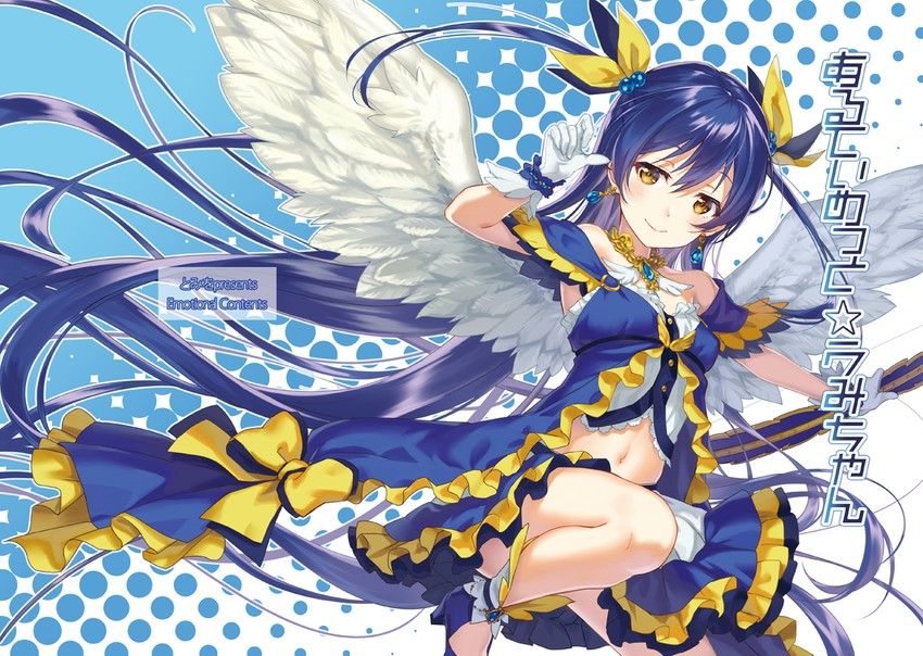 sonoda umi (love live! and 1 more) drawn by tomiwo