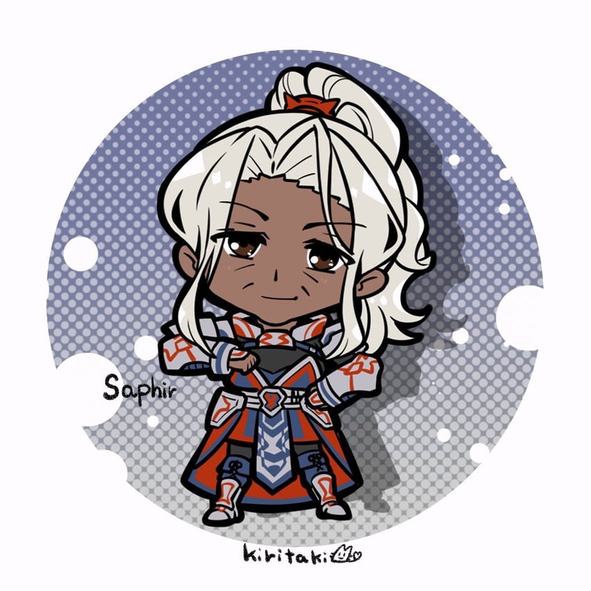 saphir (fire emblem and 1 more) drawn by kiritaki