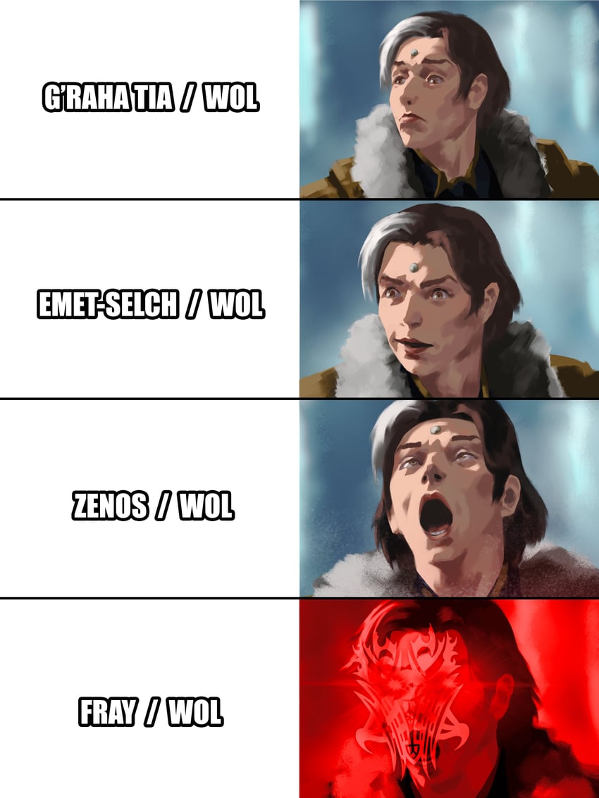 emet-selch (final fantasy and 1 more) drawn by formtheheadcom