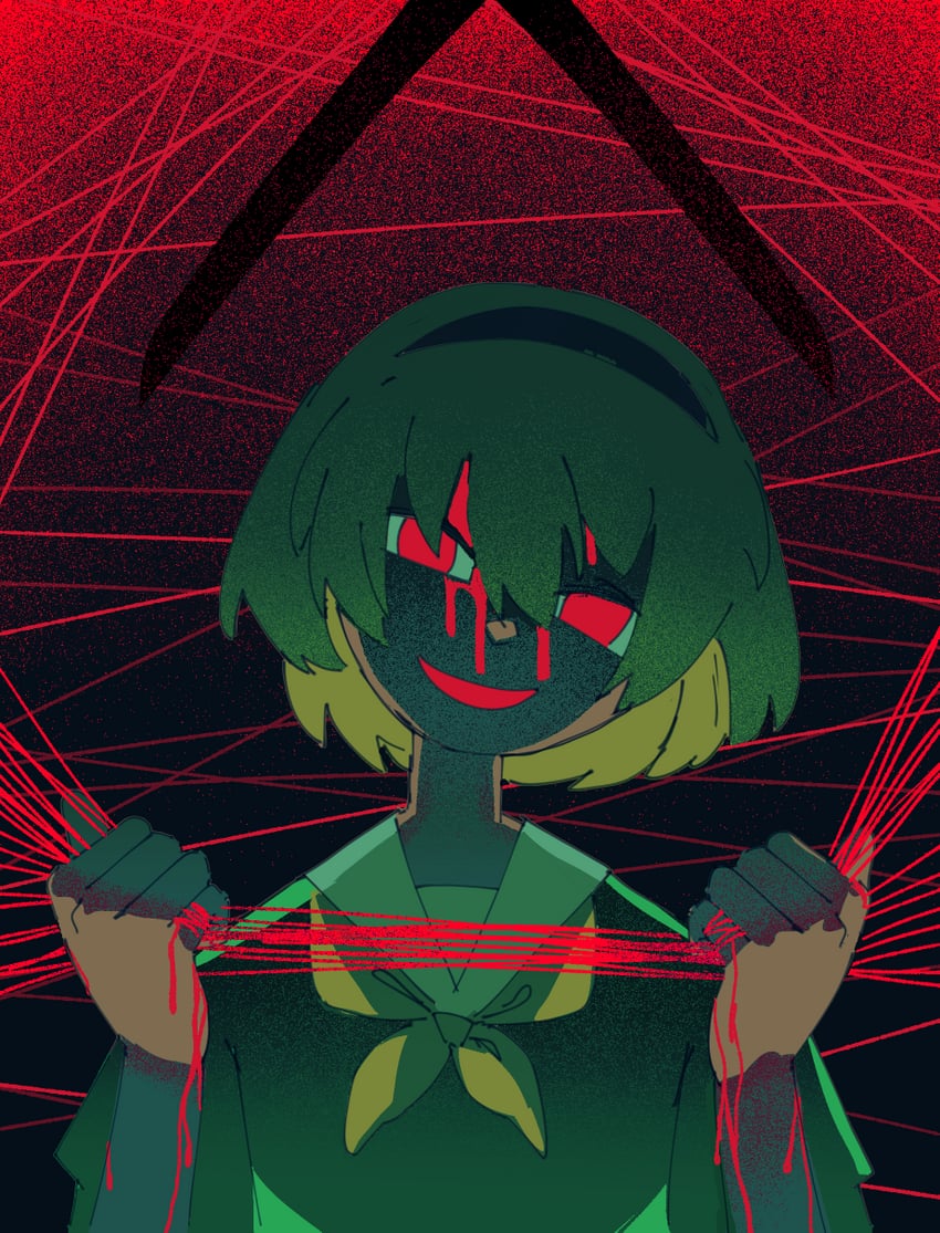 houjou satoko (higurashi no naku koro ni and 1 more) drawn by caffstrink